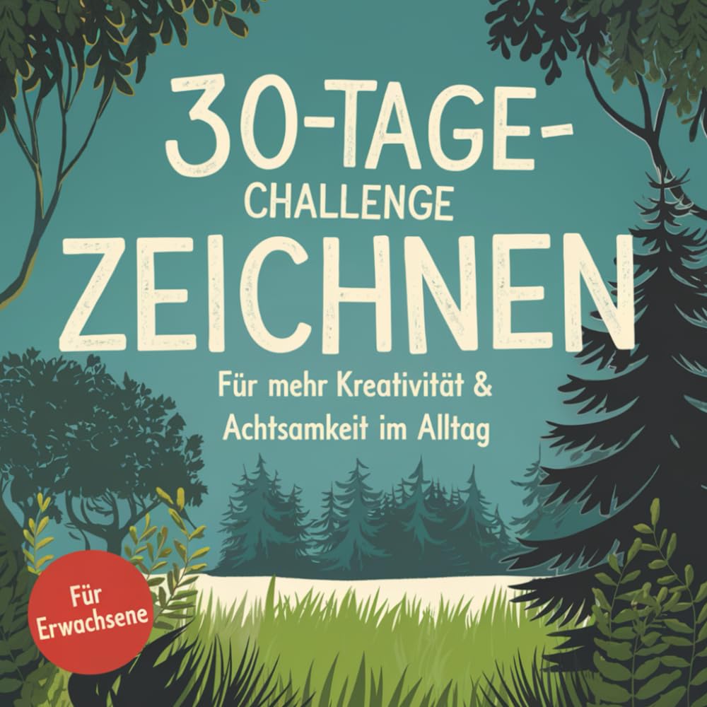 30 Tage Challenge Zeichnen: Kreativität, Achtsamkeit & Entspannung im Alltag für Erwachsene Business, Finance & Career