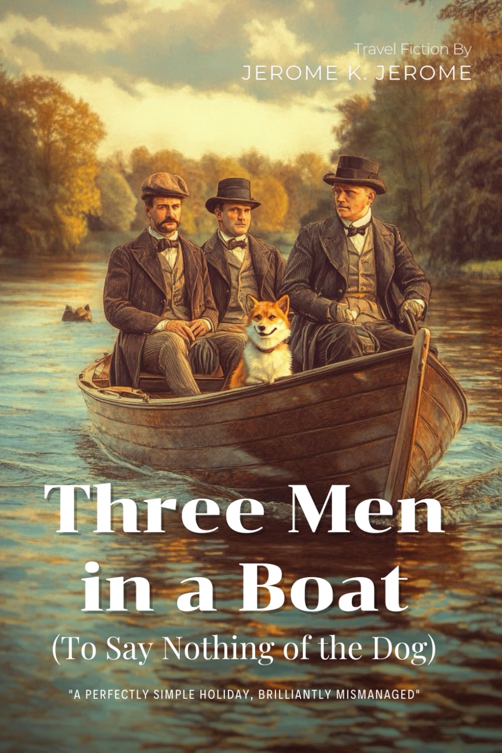 Three Men in a Boat (To Say Nothing of the Dog) By Jerome K. Jerome (Illustrated & Annotated): A Hilarious Victorian Adventure Along the River Thames Humour & Satire