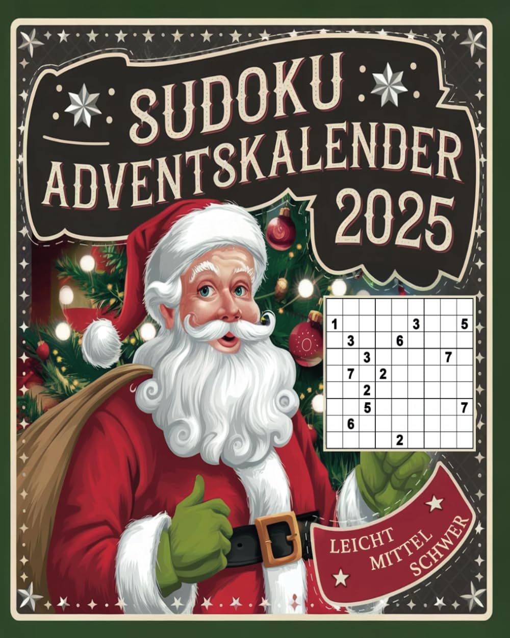 Der Sudoku Adventskalender 2025: Rätsel Adventskalender für Erwachsene mit 144 Sudokus von leicht - schwer Calendars