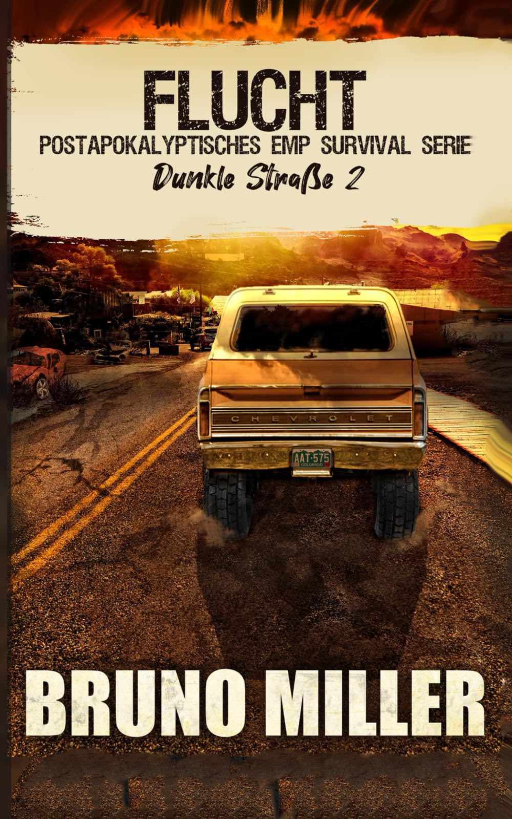 Flucht: Postapokalyptisches EMP-Survival-Serie (Dunkle Straße, Band 2) Suspense & Thrillers