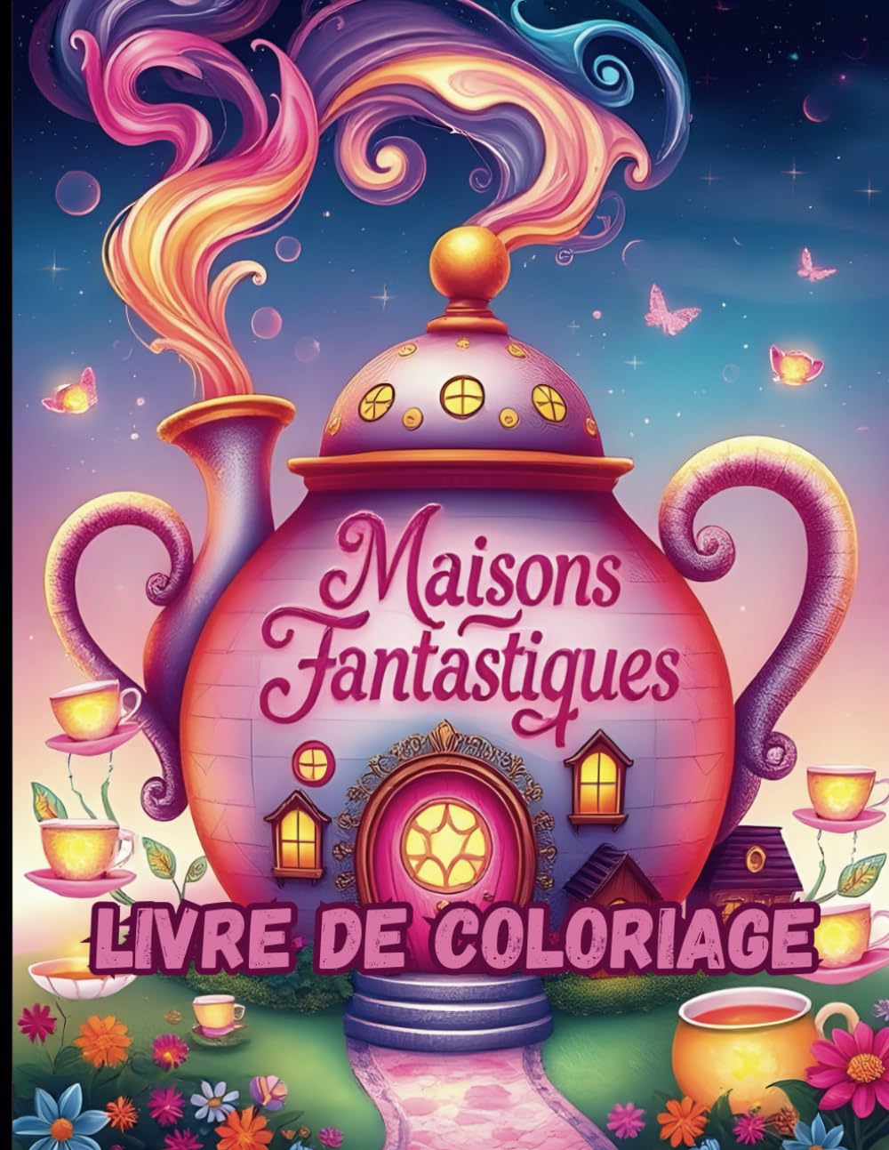 Maisons Fantastiques Livre de Coloriage Vol.3: 50 Dessins Uniques de Maisons Imaginaires pour la Détente et l'Inspiration book