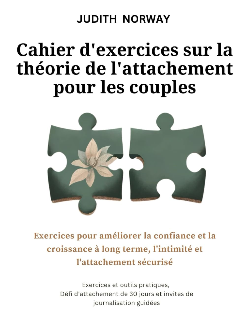 Cahier d'exercices sur la théorie de l'attachement pour les couples: Exercices pour améliorer la confiance et la croissance à long terme, l'intimité et l'attachement sécurisé book