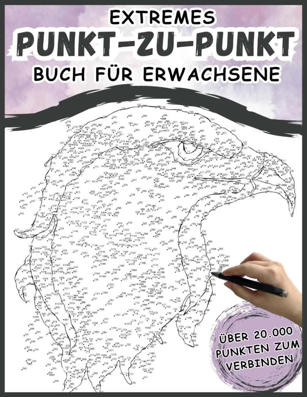 Extremes Punkt-zu-Punkt Buch für Erwachsene : Das ultimative Stressabbau-Aktivitäts und Rätselbuch mit über 20.000 Punkten zum Verbinden Film, Art & Culture