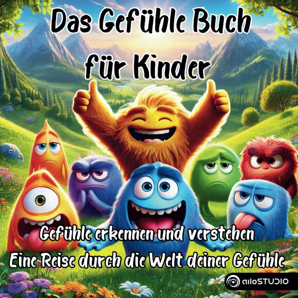 Das Gefühle Buch für Kinder ab 3 Jahren - Eine Reise durch die Welt deiner Gefühle Non-fiction