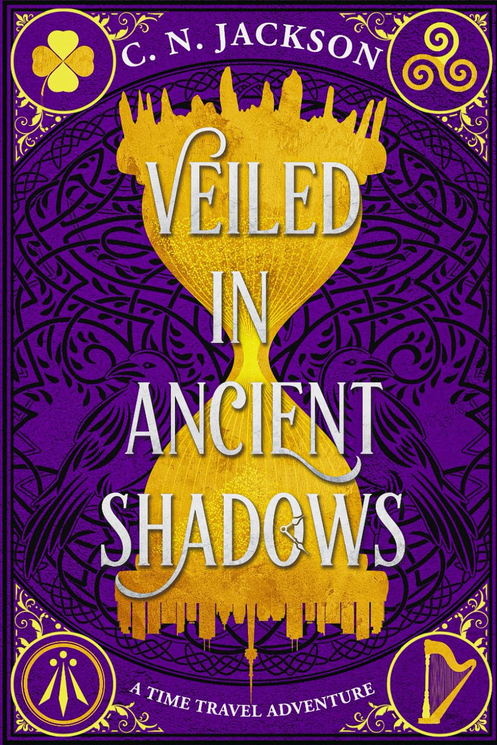 Veiled in Ancient Shadows: A Historical Time Travel Adventure (Toronto Time Agents) Action & Adventure