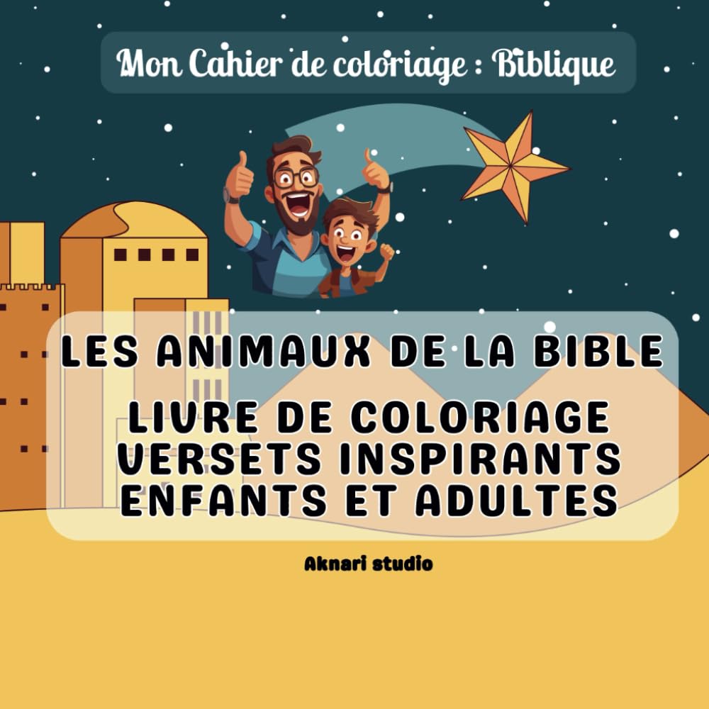 Les Animaux de la Bible – Livre de Coloriage avec Versets Inspirants pour Enfants et Adultes: Découvrez les animaux bibliques et leurs significations ... à travers le coloriage et la méditation. book