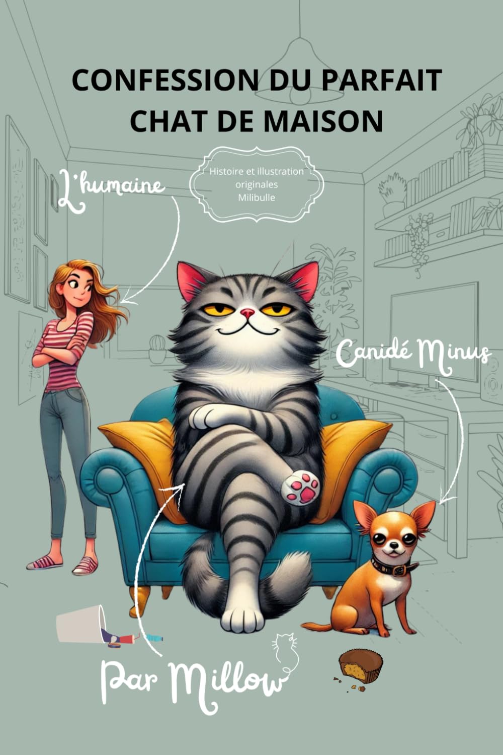 Confession du parfait chat de maison: Aventures d’un chat tyrannique Books