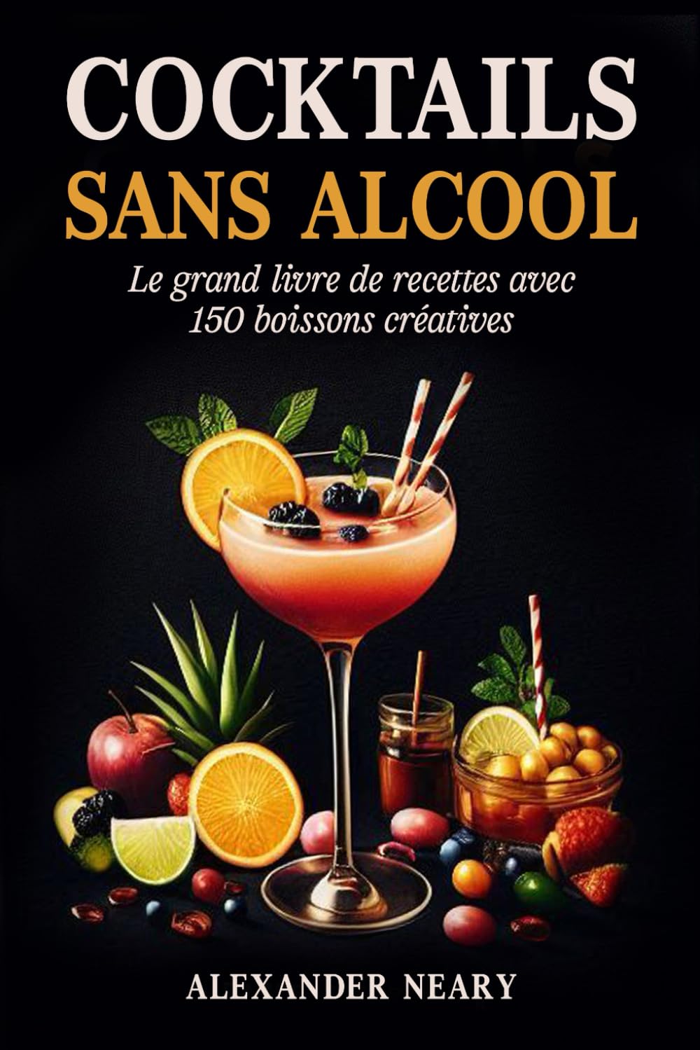 Cocktails sans Alcool: Le grand livre de recettes avec 150 boissons créatives book