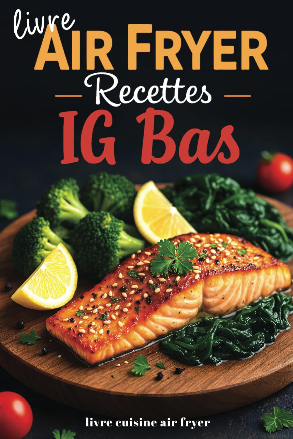 Livre Air Fryer recettes IG Bas: Cuisine gourmande à indice glycémique bas avec votre friteuse à air - Recettes saines en français adaptées aux diabétiques et à la perte de poids book