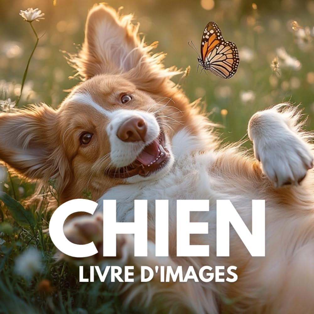 Livre d'images sur les chiens: 100 superbes photos capturant la beauté et la diversité des chiens. Nature & Animals