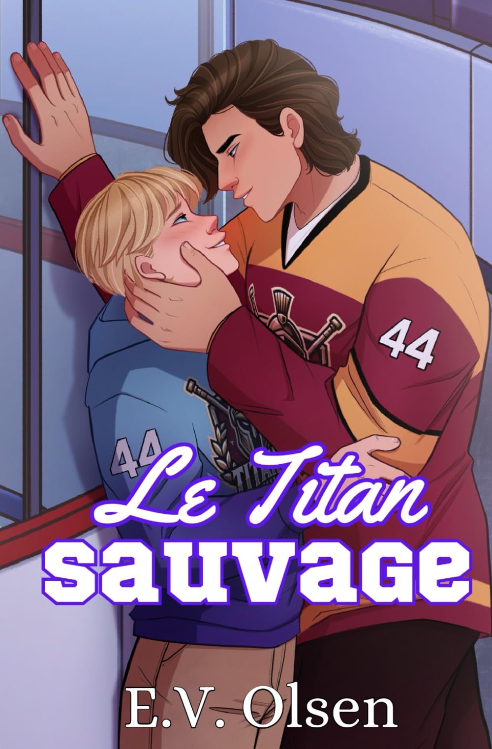 Le Titan Sauvage: Une romance gay de hockey sombre (Série Hockey des Titans de North Shore, Band 1) Eroticism