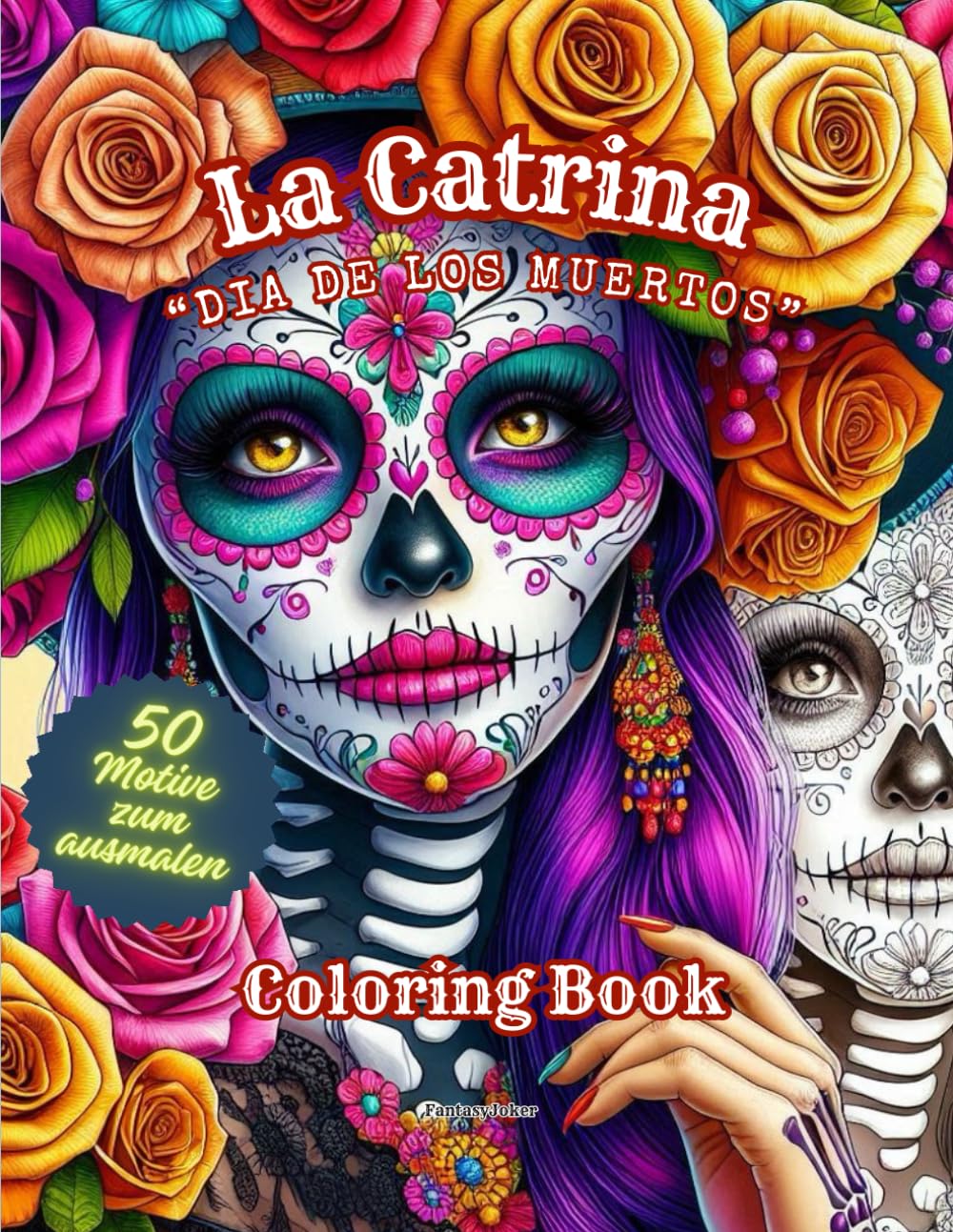 "LA CATRINA: Día de los Muertos Malbuch – Mexikanische Traditionen, Calaveras & kreative Ausmalvorlag: "Mexikanische Kultur entdecken: La Catrina, Día ... characters of the - "DIA DE LOS MUERTOS") Hobbies & Crafts