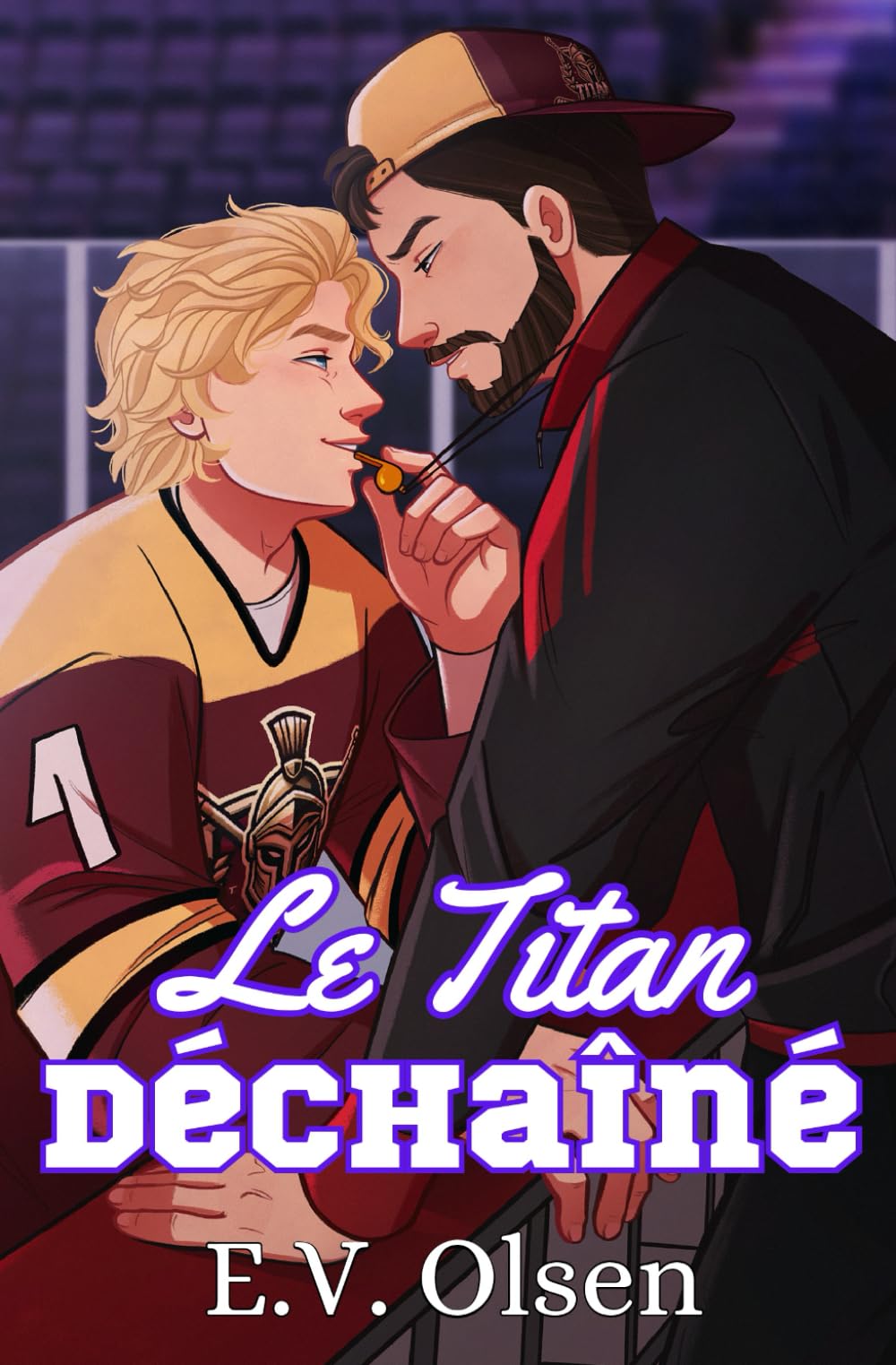 Le Titan Déchaîné : Une Romance Gay de Hockey Entraîneur/Joueur Contemporary Romance