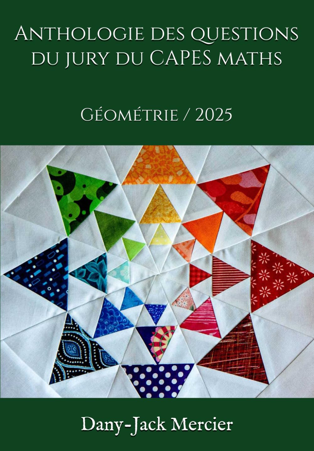 Anthologie des questions du jury du CAPES maths: Géométrie / 2025 book