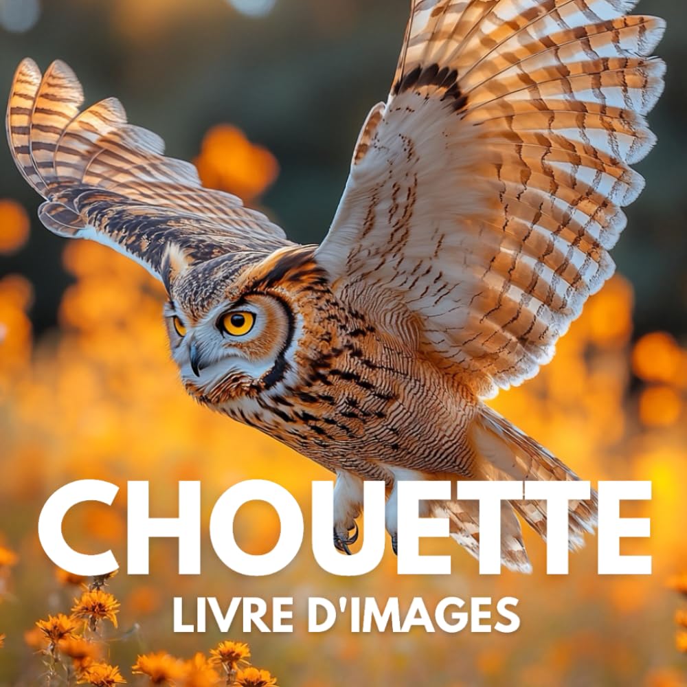 Livre d'images sur les chouettes: 100 magnifiques photos pour découvrir la beauté des chouettes. book