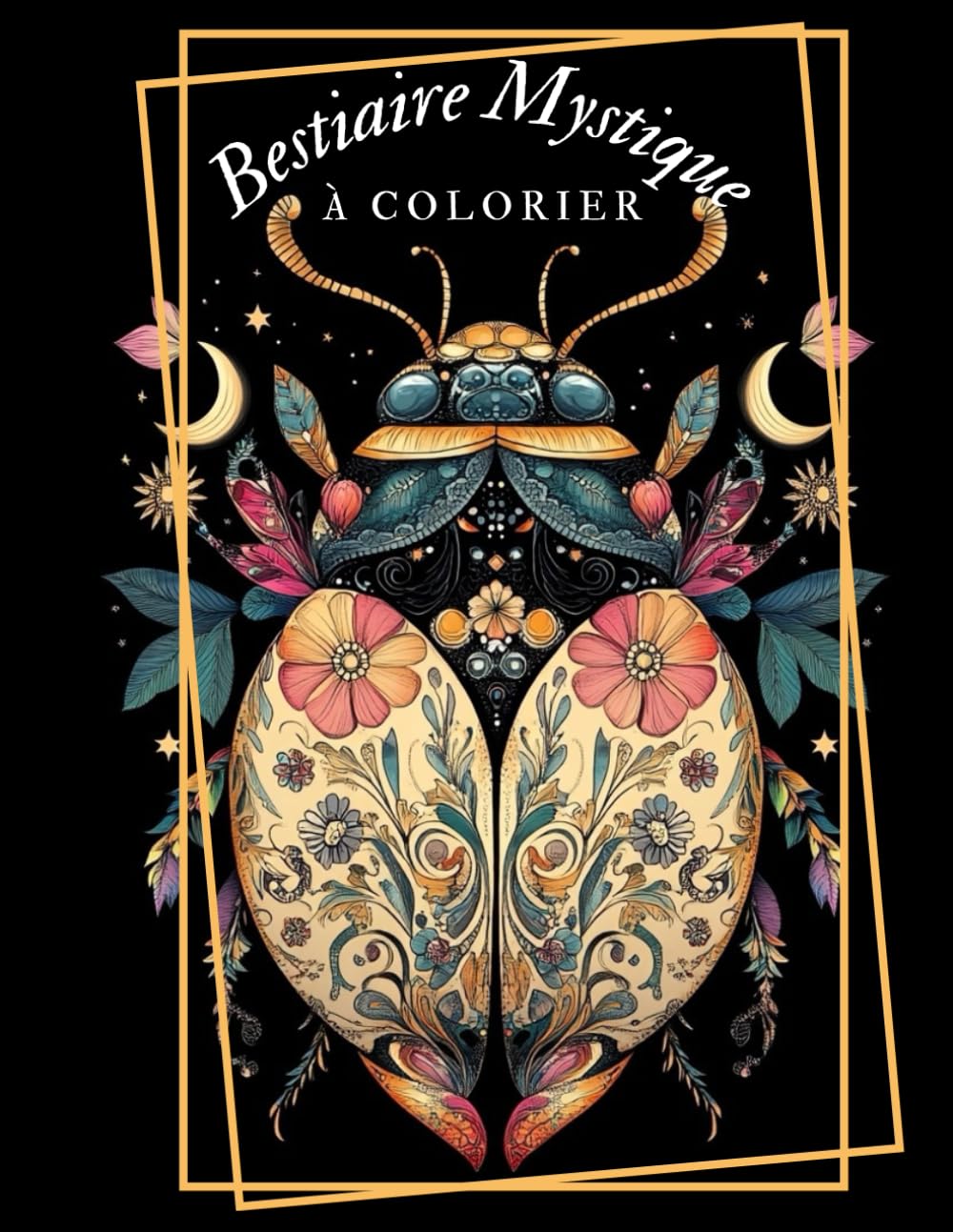 Bestiaire Mystique: Livre de Coloriage Élégant pour Adultes book