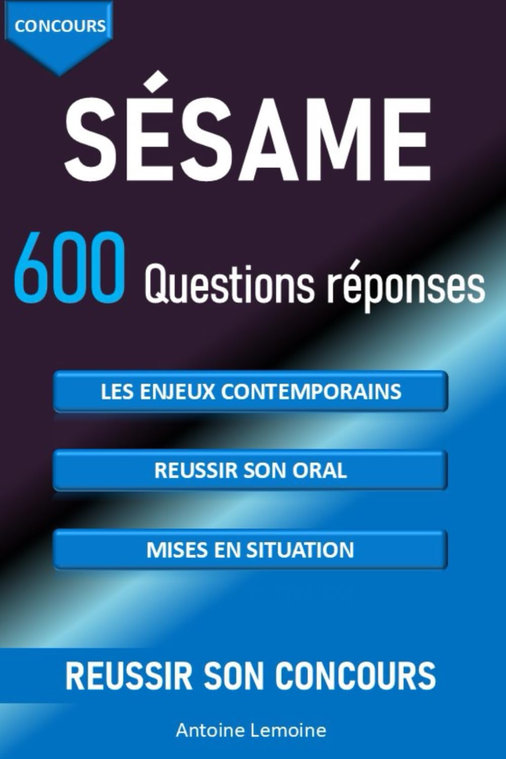 Concours SESAME 600 questions réponses sur les enjeux contemporains: Réviser et réussir son oral book