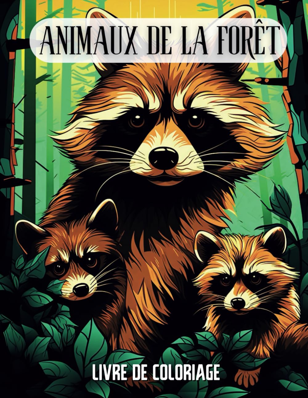Animaux de la Forêt – Livre de Coloriage Relaxant pour Adultes: 40 Illustrations Apaisantes, Un Voyage Artistique dans la Nature Sauvage – Coloriage ... Créative pour les Amoureux des Animaux book