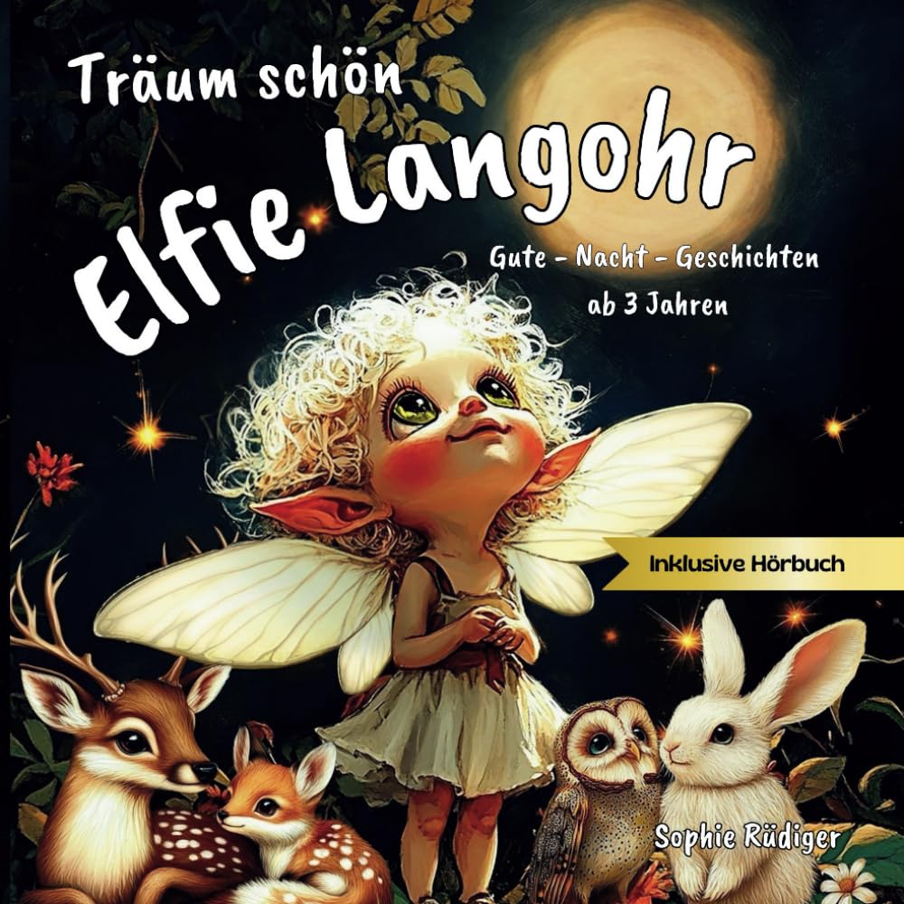 Träum schön Elfie Langohr - Zauberhafte Gute-Nacht-Geschichten für Kinder ab 3 Jahren: 12 magische Geschichten für eine entspannende & liebevolle Abendroutine, inkl. Hörbuch, Bastelanleitung & Rezept Parents & Children