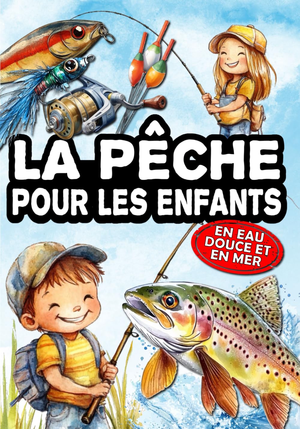 La pêche pour les enfants: le livre des jeunes pêcheurs, pour découvrir la pêche aux leurres, au coup, au posé, et à la mouche - En eau douce et en mer. book