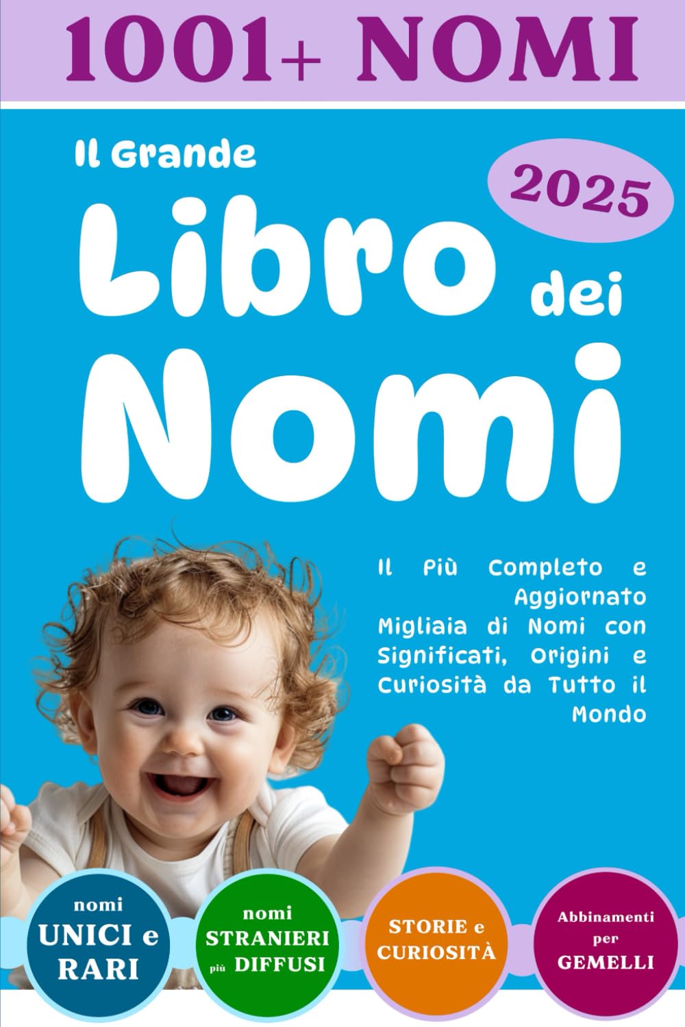 IL GRANDE LIBRO DEI NOMI: Il Piu’ Completo e Aggiornato con Migliaia di Nomi, Significati, Origini e Curiosità da Tutto il Mondo book