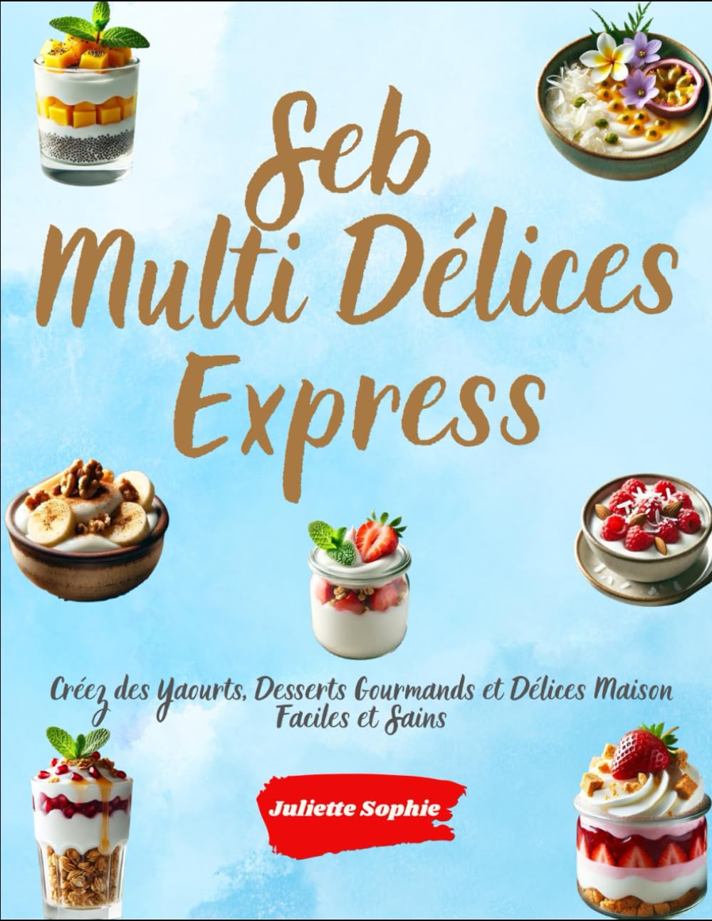 Seb Multi Délices Express: Créez des Yaourts, Desserts Gourmands et Délices Maison Faciles et Sains book