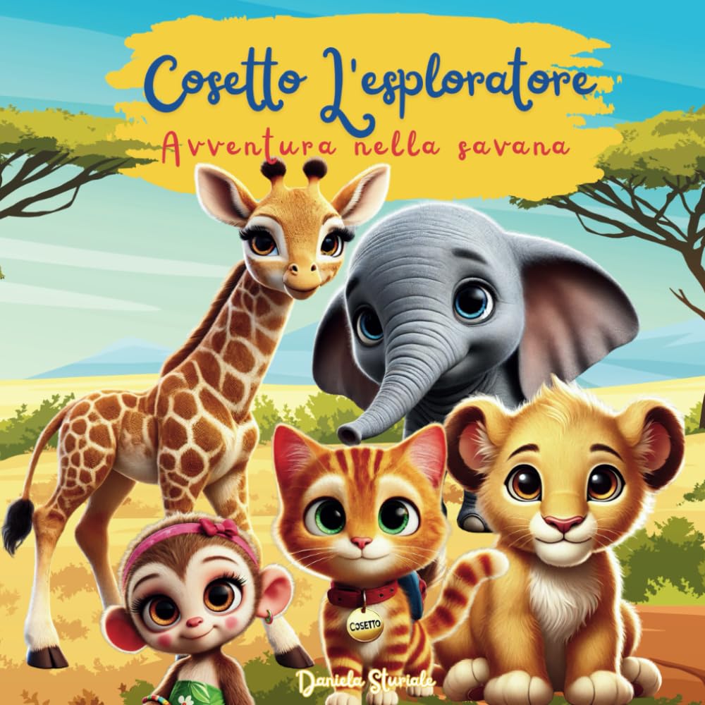 Cosetto l'esploratore: Avventura nella savana book