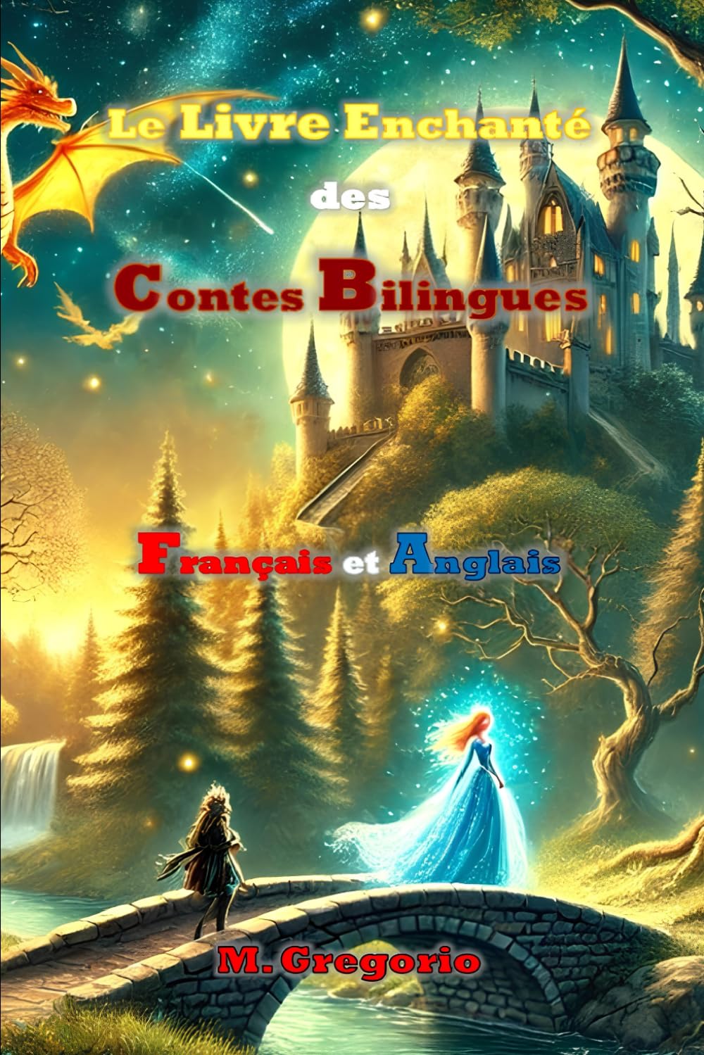 Le Livre Enchanté des Contes Bilingues: 21 contes originaux, illustrés en couleurs, écrits en français et en anglais pour stimuler l’imagination et apprendre une nouvelle langue en s’amusant book