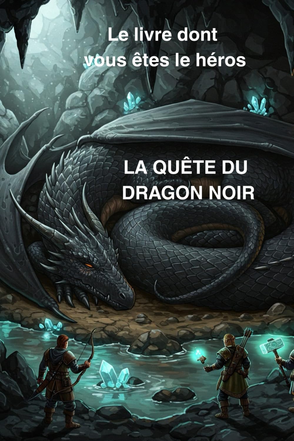 LIVRE DONT VOUS ÊTES LE HEROS: LA QUÊTE DU DRAGON NOIR book