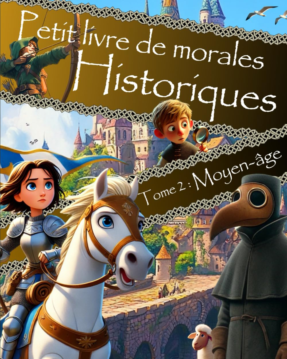 PETIT LIVRE DE MORALES HISTORIQUES: Histoires captivantes du Moyen Âge pour enfants : légendes, récits vrais et morales inspirantes pour grandir book