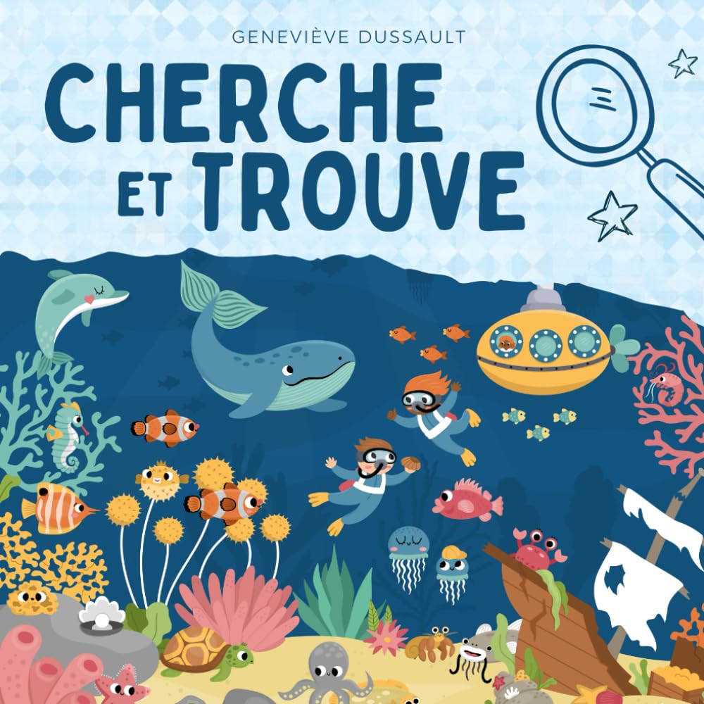 Cherche et trouve avec animaux, espace, dinosaure, princesse, océan: Livre pour enfant book