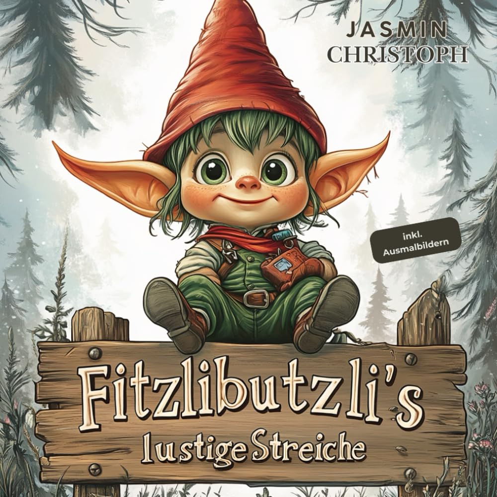 Fitzlibutzlis lustige Streiche- mit Ausmalseiten: Ein Kobold sorgt für Wirbel Novels & Short Stories