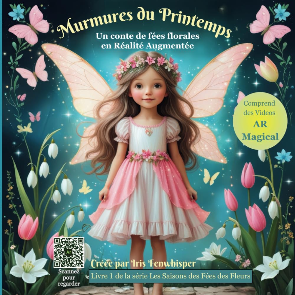 Murmures du printemps: Histoires douces de printemps avec des fées des fleurs, des leçons précieuses et de la magie en vidéo en Réalité Augmentée book