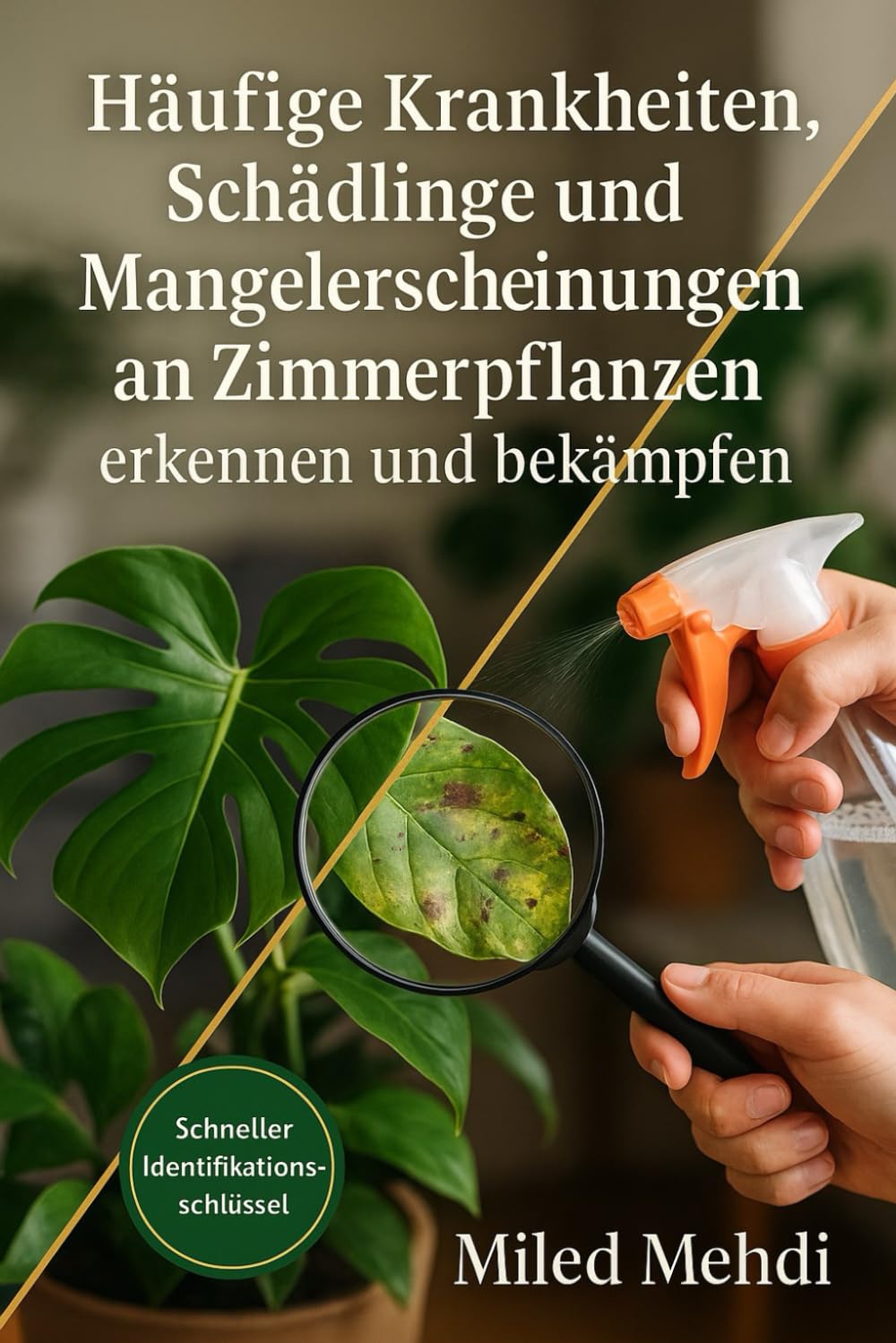 Häufige Krankheiten, Schädlinge und Mangelerscheinungen an Zimmerpflanzen erkennen und bekämpfen: Schneller Identifikationsschlüssel Garden & Plants