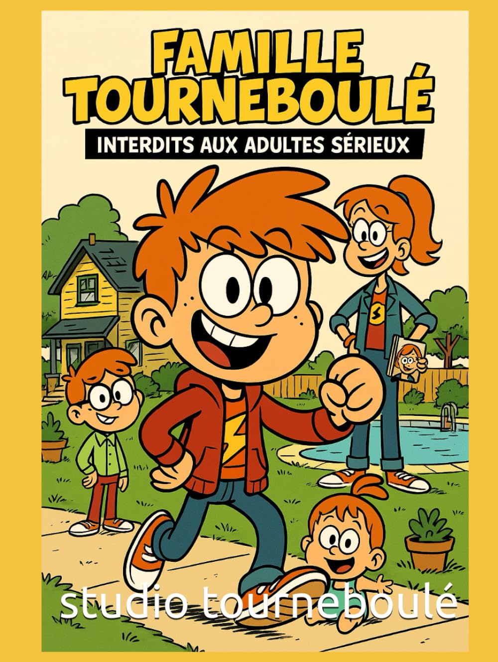 Famille Tourneboulé - Livre de coloriage spécial book