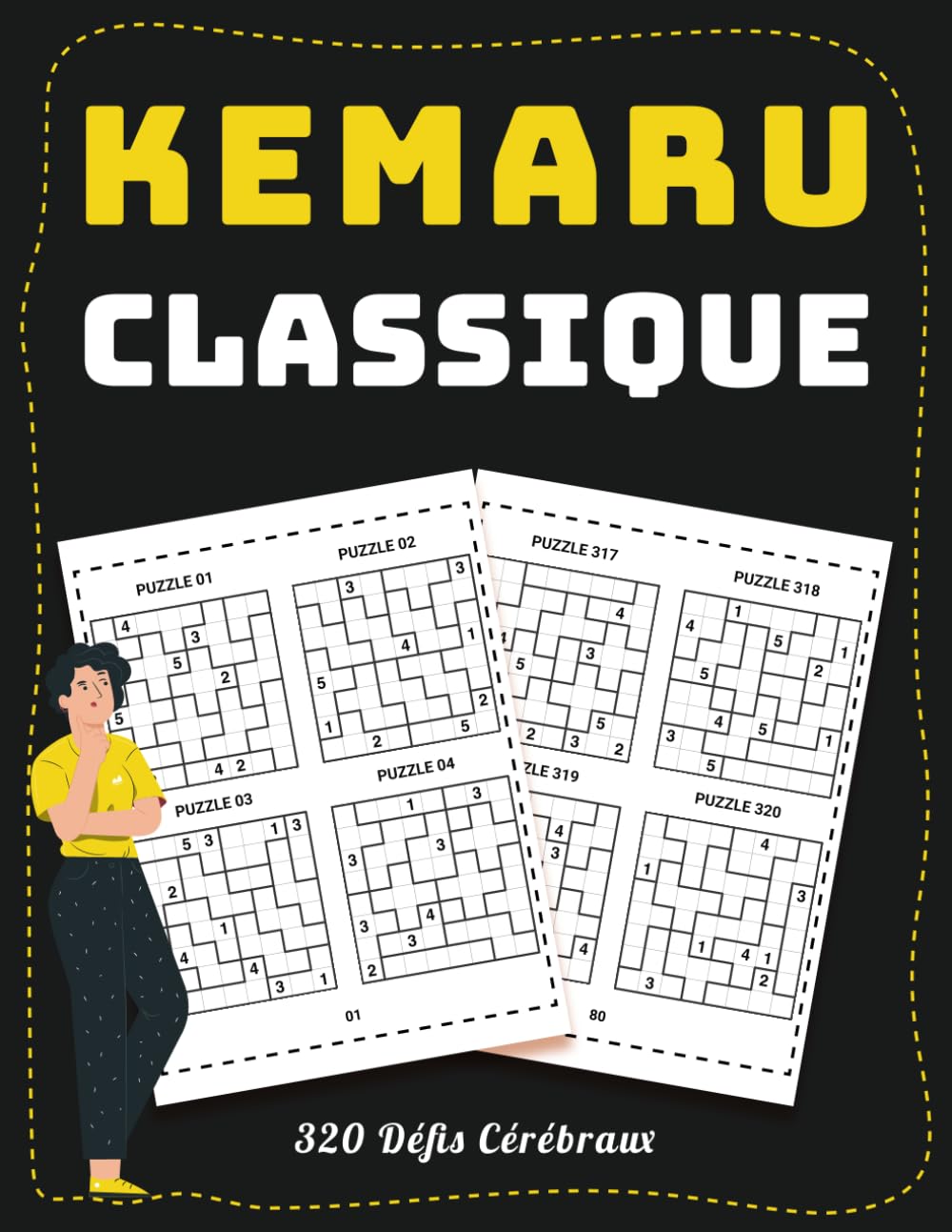 Kemaru Classique – 320 Défis Cérébraux: Entraînement Mental Progressif pour Adultes Leisure & Fun