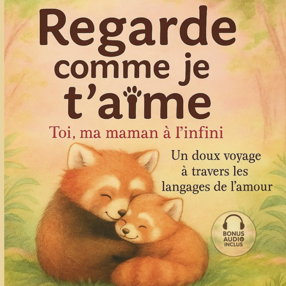 Regarde comme je t’aime, toi ma maman à l’infini – Un doux voyages à travers les langages de l'amour: Un récit poétique pour apaiser et renforcer les ... partagée et l’histoire du soir (0-3) book