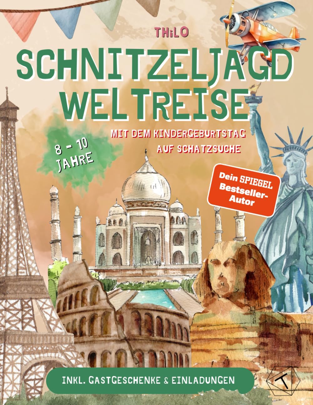 Schnitzeljagd Weltreise - Mit dem Kindergeburtstag auf Schatzsuche: inkl. Einladungskarten; MINT Wissen Geografie im Escape Room Stil; Schatzsuche zum ... ab 8 - 10 Jahre für Mädchen und Jungen General education