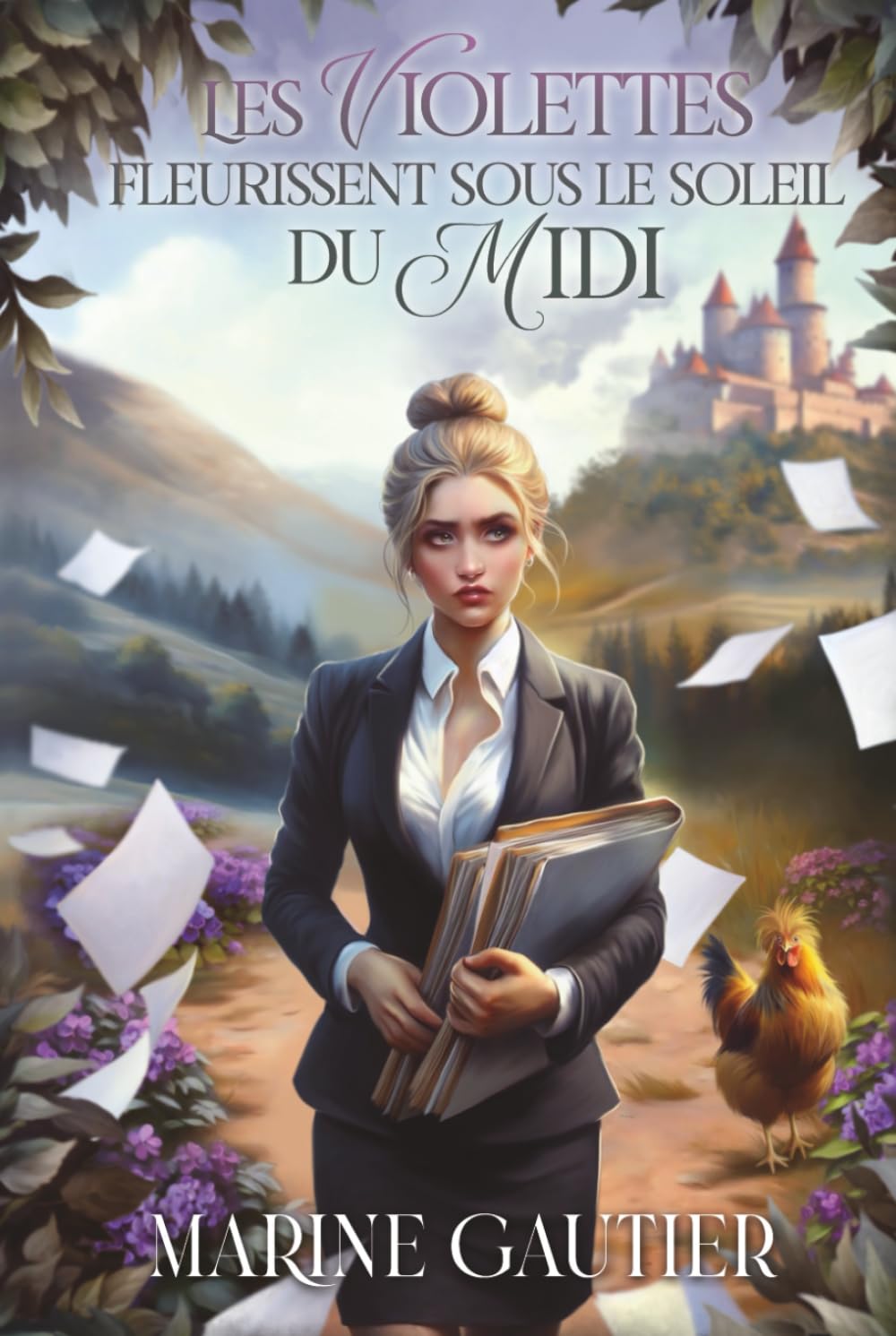 Les Violettes fleurissent sous le soleil du Midi book