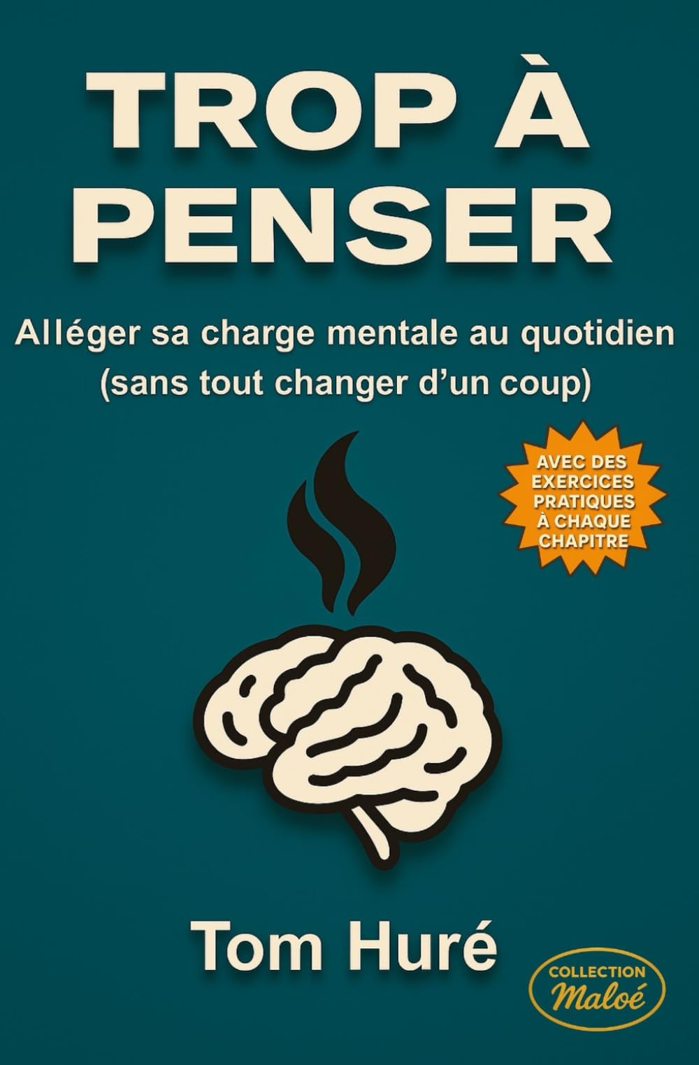 TROP A PENSER: ALLÉGER SA CHARGE MENTALE AU QUOTIDIEN (SANS TOUT CHANGER D’UN COUP) book
