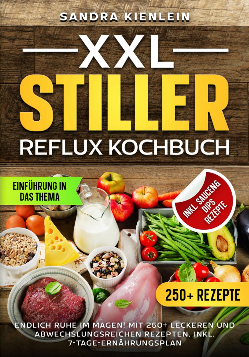 XXL Stiller Reflux Kochbuch: Endlich Ruhe im Magen! Mit 250+ leckeren und abwechslungsreichen Rezepten. Inkl. 7-Tage-Ernährungsplan Film, Art & Culture