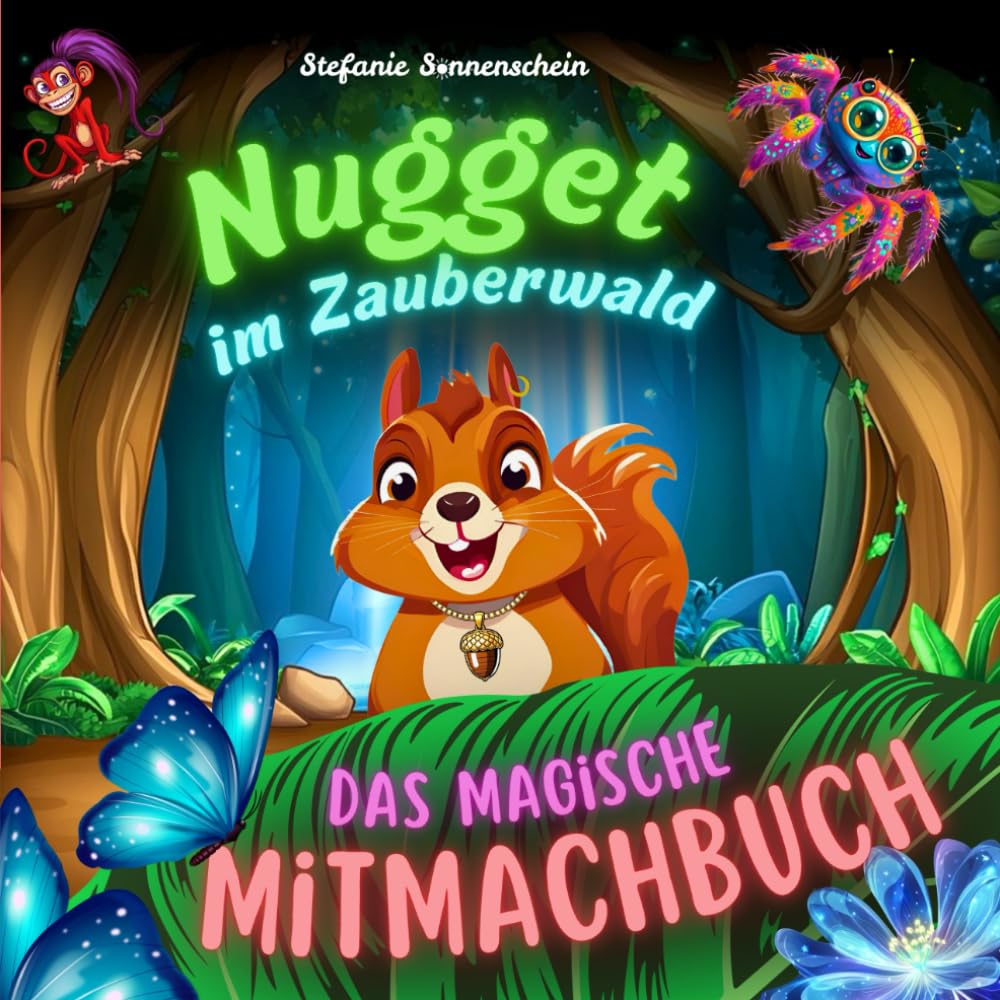 Nugget im Zauberwald: Das magische Mitmachbuch | Entdecke ein fantasievolles Abenteuer | Die perfekte Geschenkidee für Kinder ab zwei Jahren Manga