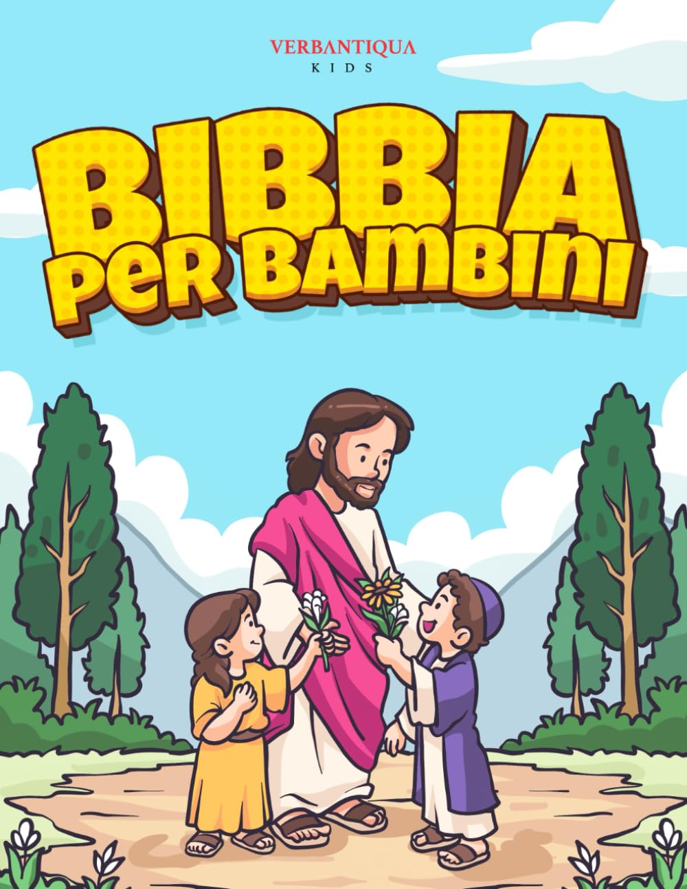Bibbia per bambini: 24 storie illustrate della Bibbia con domande coinvolgenti e una morale da scoprire in ogni racconto Non-fiction