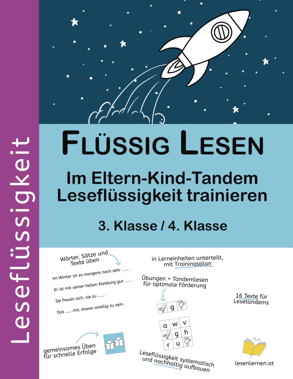 Flüssig lesen: Im Eltern-Kind-Tandem Leseflüssigkeit trainieren (3. Klasse / 4. Klasse) (Leseflüssigkeit Grundschule, Band 2) General education