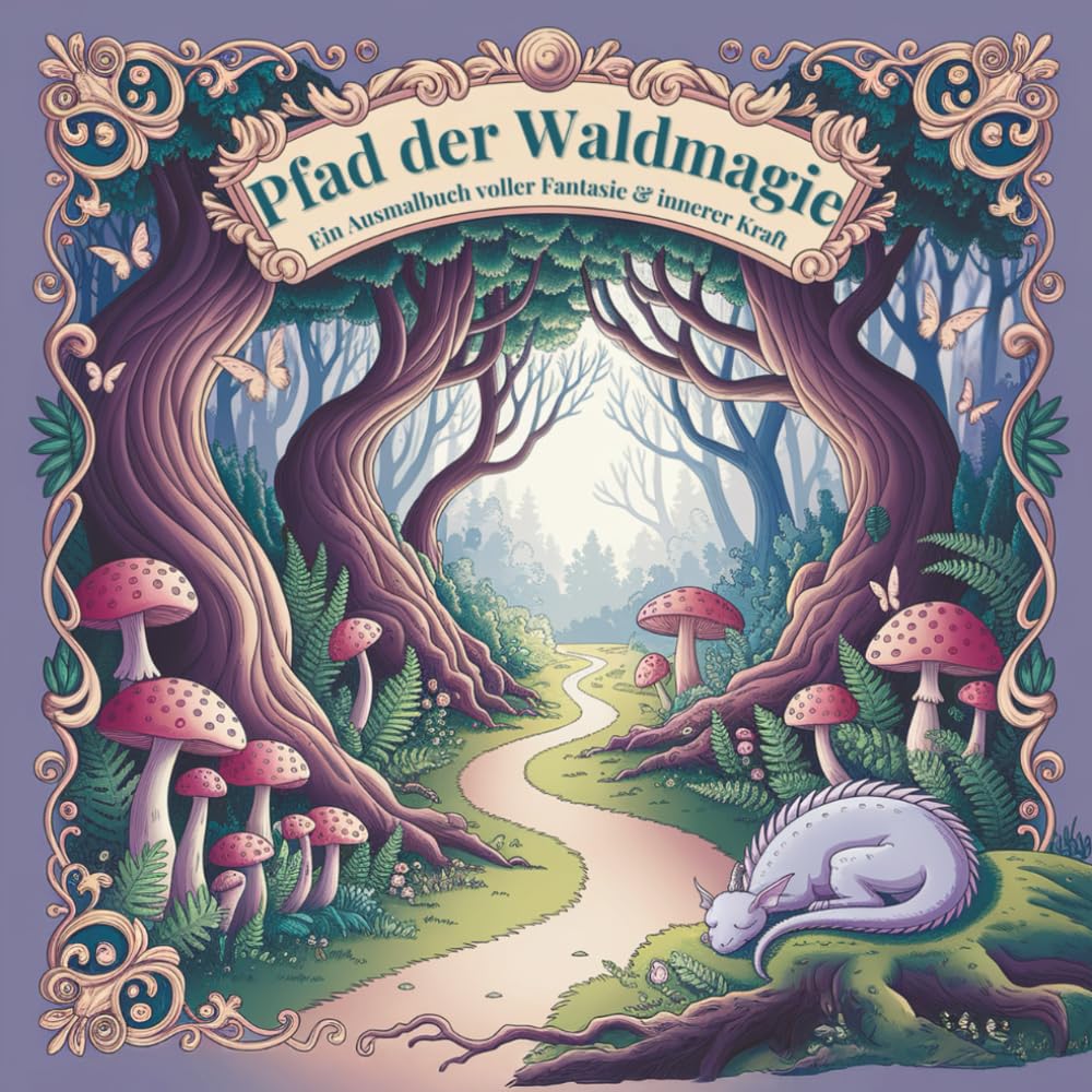 Pfad der Waldmagie – Ein Ausmalbuch für Erwachsene voller Fantasie, Natur & Achtsamkeit: 20 magische Motive zur Entspannung & Selbstfindung Lifestyle