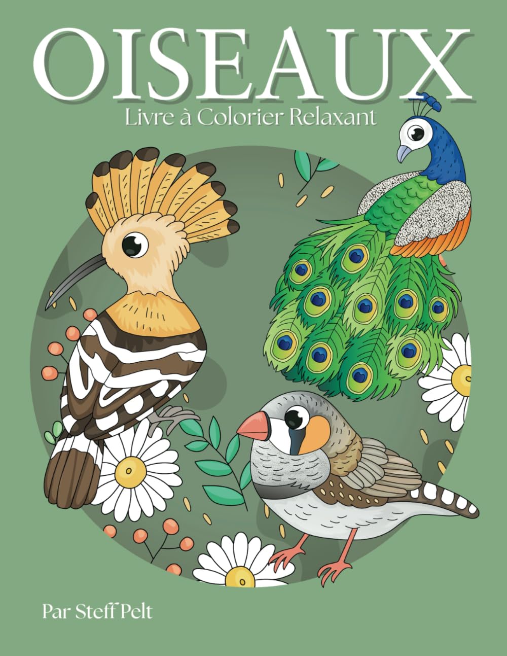 OISEAUX: Livre à Colorier Relaxant book