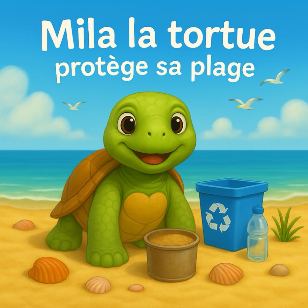 Mila la tortue protège sa plage: Un livre tendre pour sensibiliser les tout-petits à l’écologie book