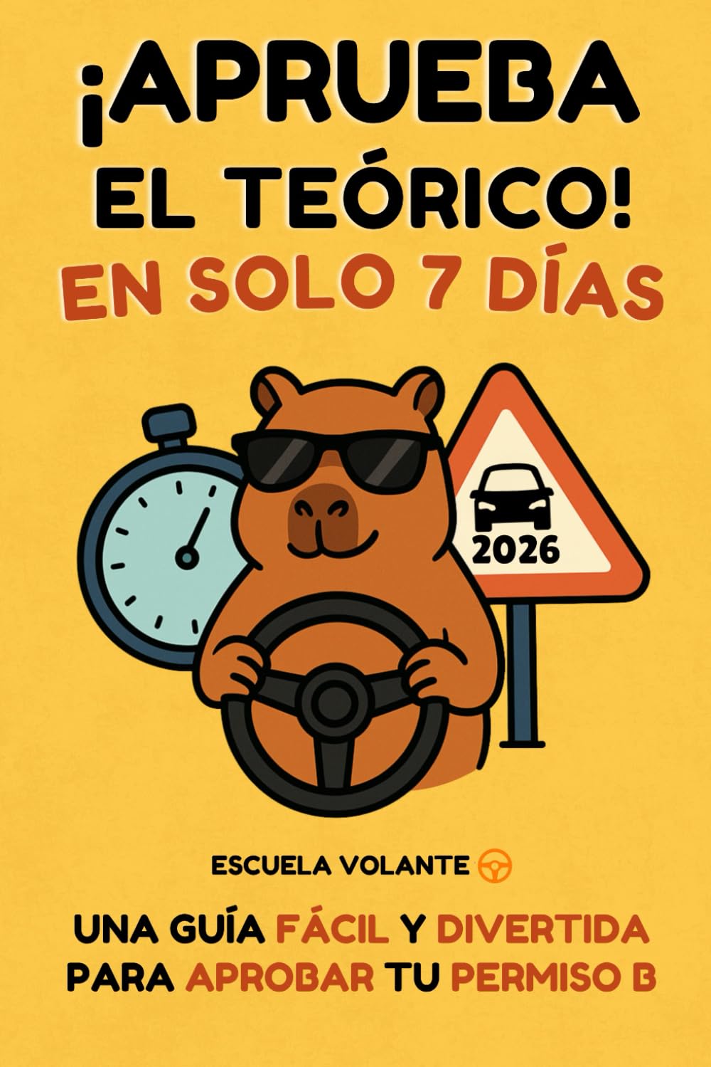 Aprueba el teórico en solo 7 días: Una guía fácil y divertida para aprobar tu permiso B de conducir book