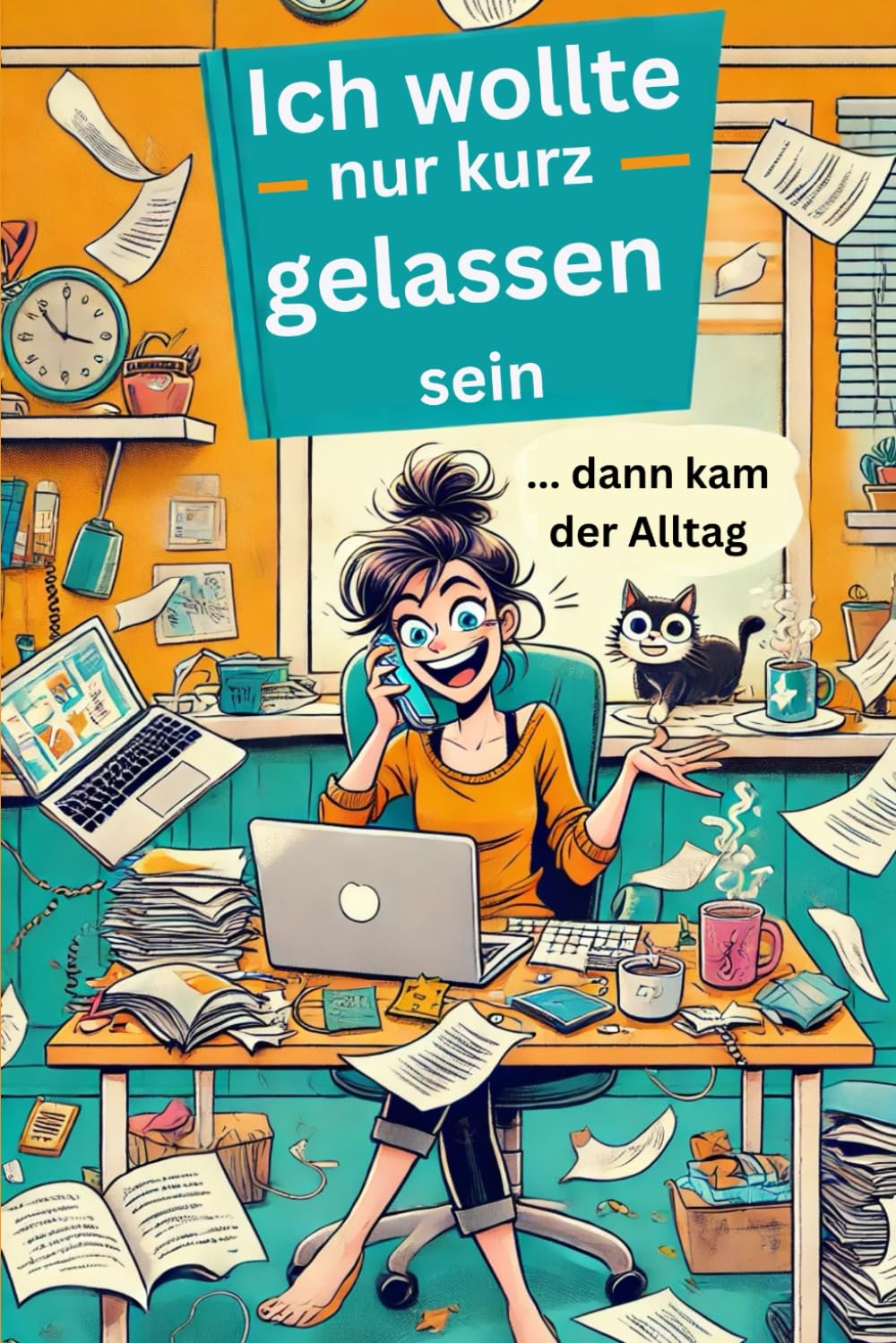 Ich wollte nur kurz gelassen sein … dann kam der Alltag: Mit Humor durch den täglichen Wahnsinn – und dabei auch noch Spaß haben. Humour & Satire