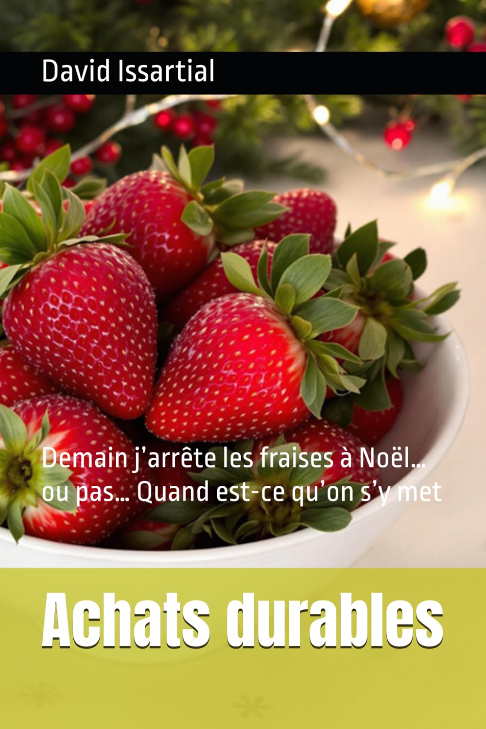 Achats durables: Demain j’arrête les fraises à Noël… ou pas… Quand est-ce qu’on s’y met book